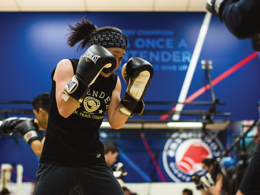 Boxing at Condenders Training Studio