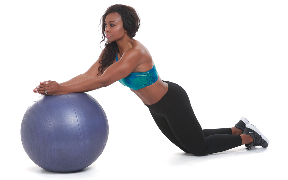 Stability Ball Ab Rollout
