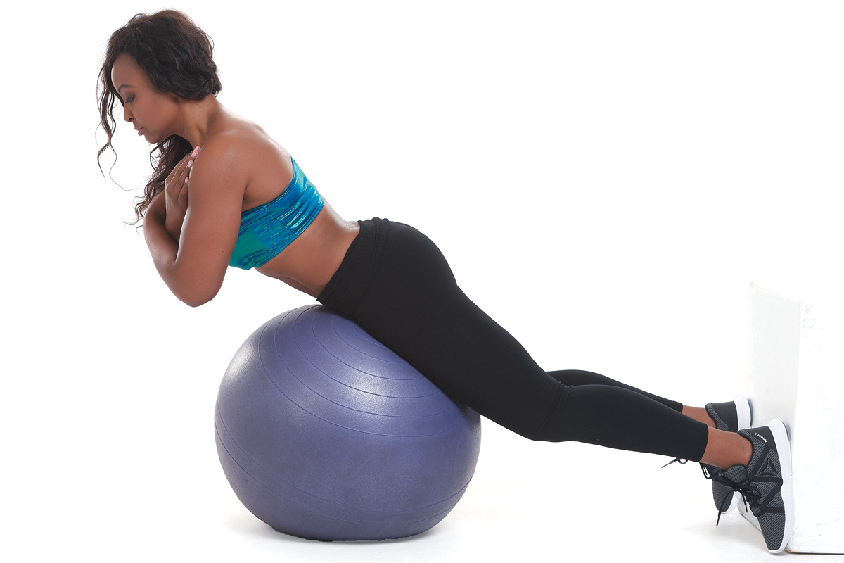 Stability Ball Back Extension