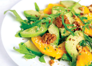 Mango Walnut Salad