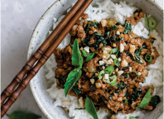 Thai Basil Tempeh Stir-Fry