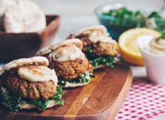 Baked Falafel Sliders