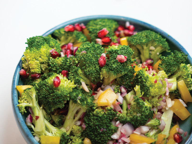 Broccoli Pomegranate Salad | IMPACT Magazine