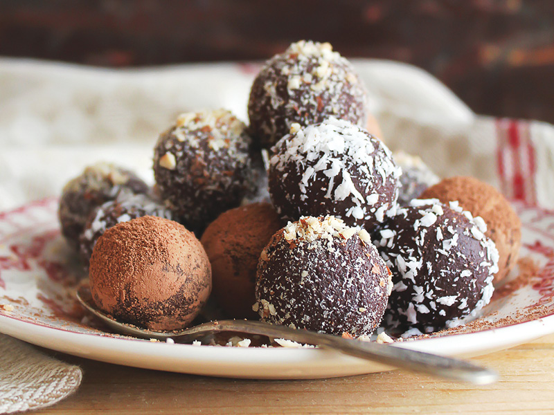 Quinoa Chocolate Cherry Energy Bites | IMPACT Magazine