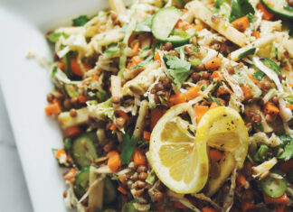 Lentil Apple Slaw