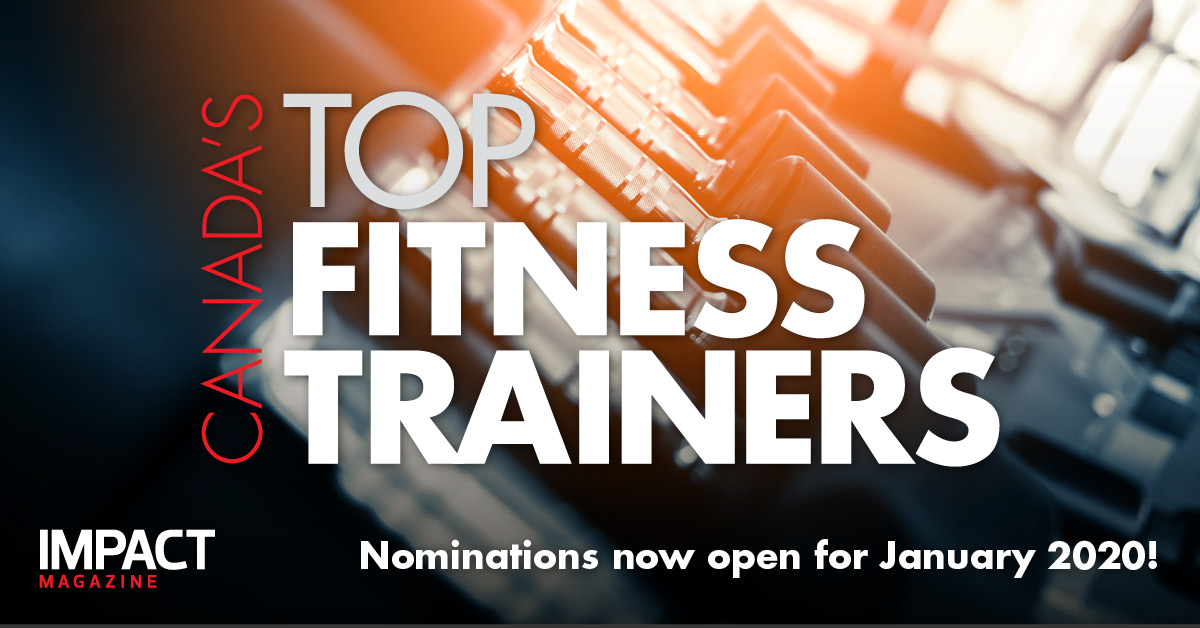 IMPACT Magazine's Canada's Top Fitness Trainers 2020 IMPACT Magazine