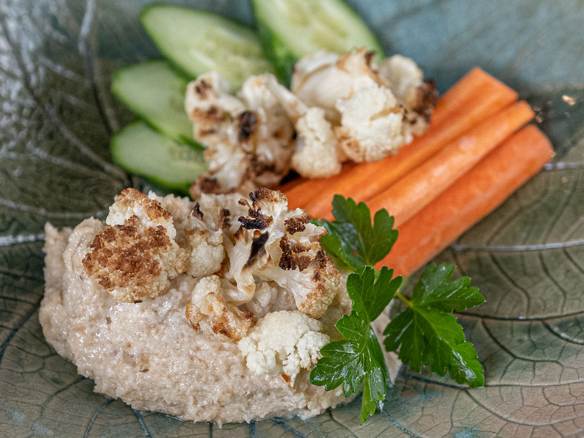 Roasted Cauliflower Hummus | IMPACT Magazine