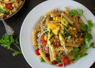 Grilled Corn and Jalapeno Salad