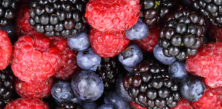 Assorted berries, which is part of nutrition for anxiety