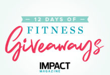 12 Days of Fitness Giveaways Header
