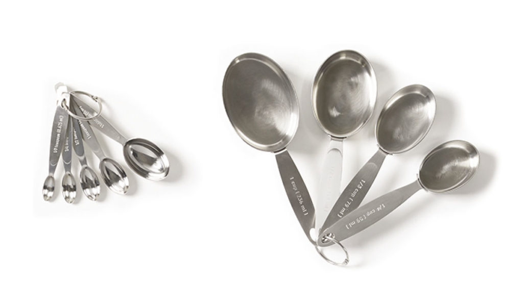 Cuisipro Stainless Steel Measuring Cups and Spoons Set