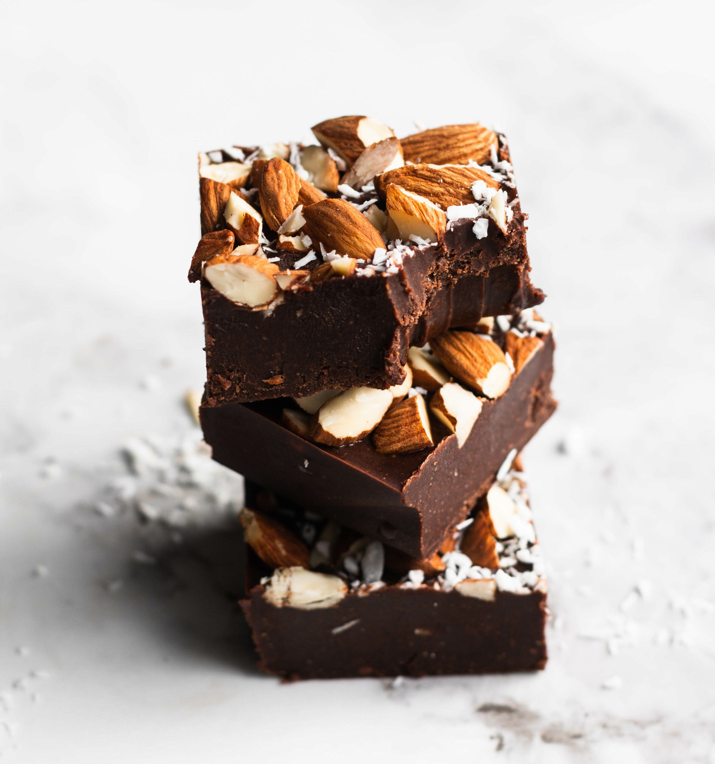 Dark Chocolate Almond Freezer Fudge | IMPACT Magazine
