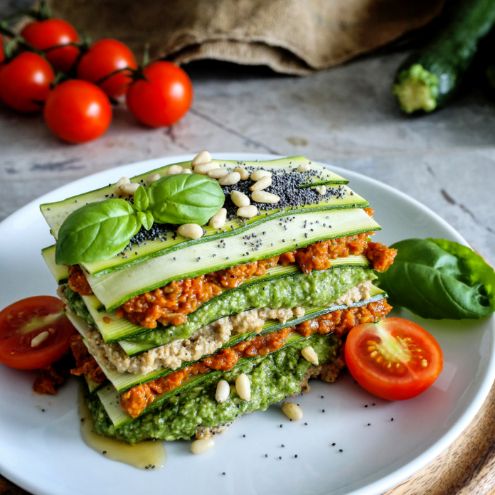 Raw Lasagne Plant-based vegan recipe