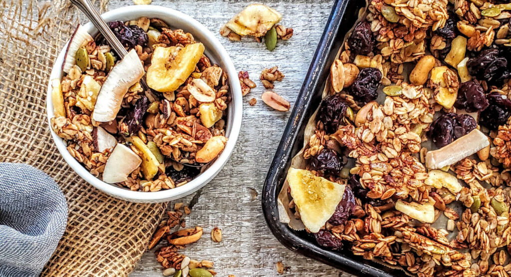 Clustery Spiced Granola IMPACT Magazine