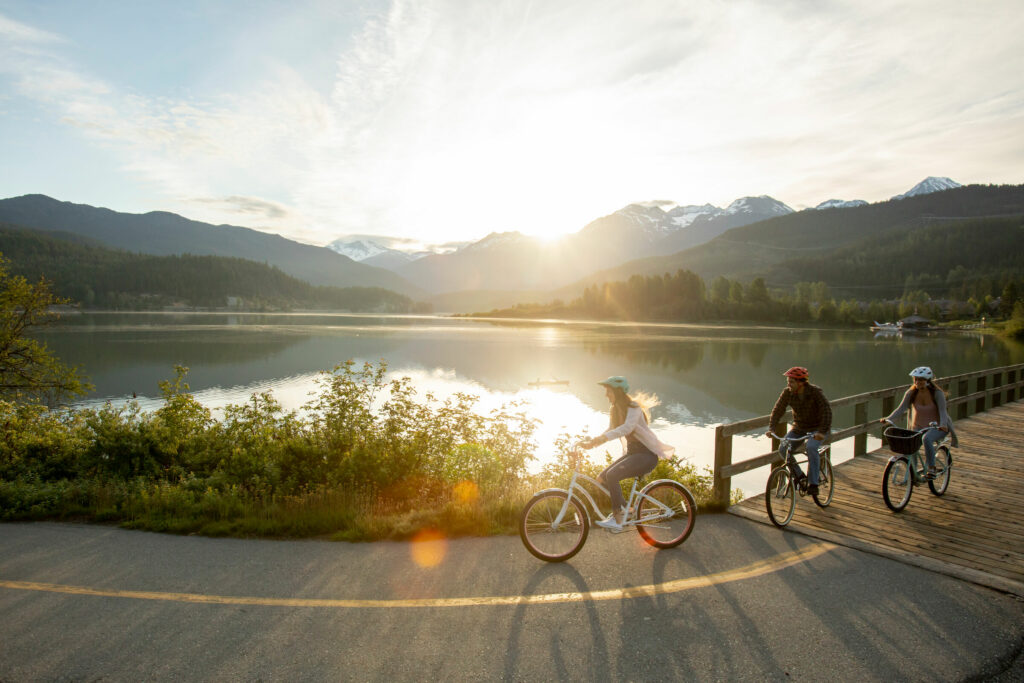 Biking in Whistler
