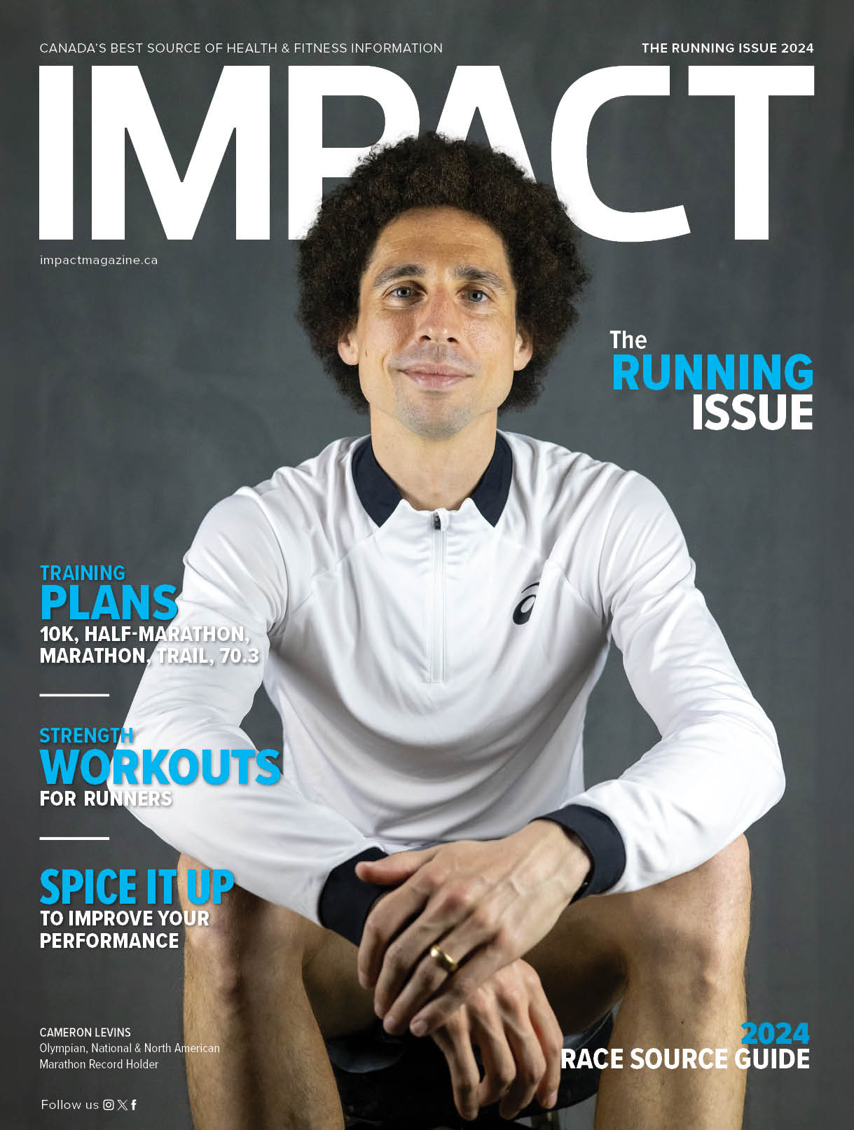 IMPACT Magazine Running Issue Cover