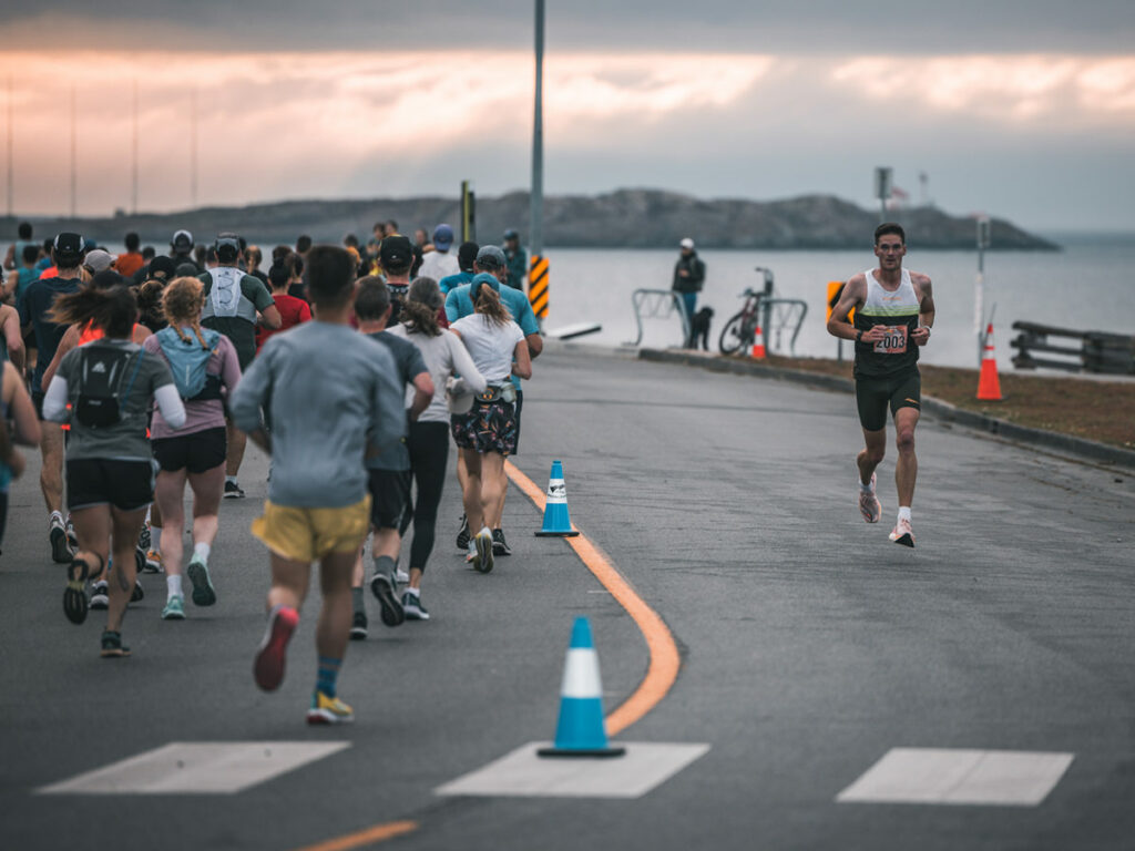 Royal Victoria Marathon 2023 Trevor Hofbauer