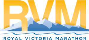 Royal Victoria Marathon Logo Vertical