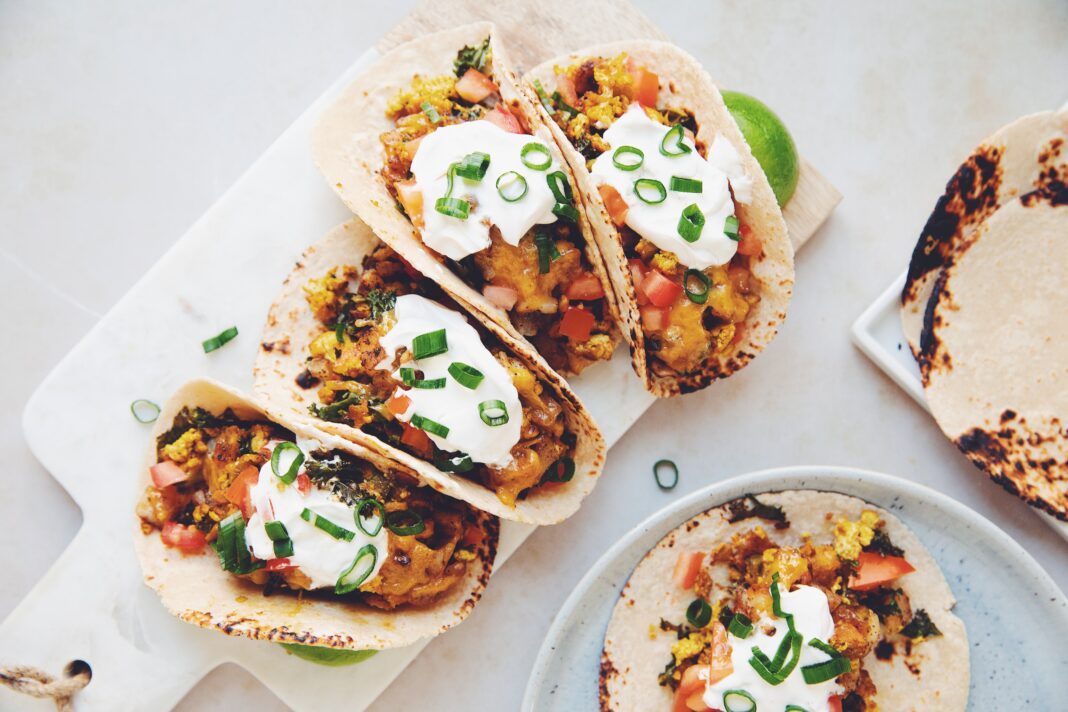 Cheesy Breakfast Tacos BY Lauren Toyota