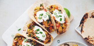 Cheesy Breakfast Tacos BY Lauren Toyota