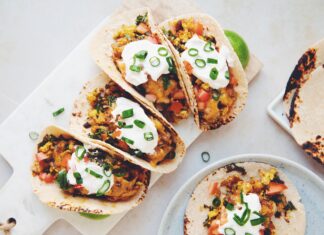 Cheesy Breakfast Tacos BY Lauren Toyota