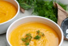 Vegan butternut squash soup