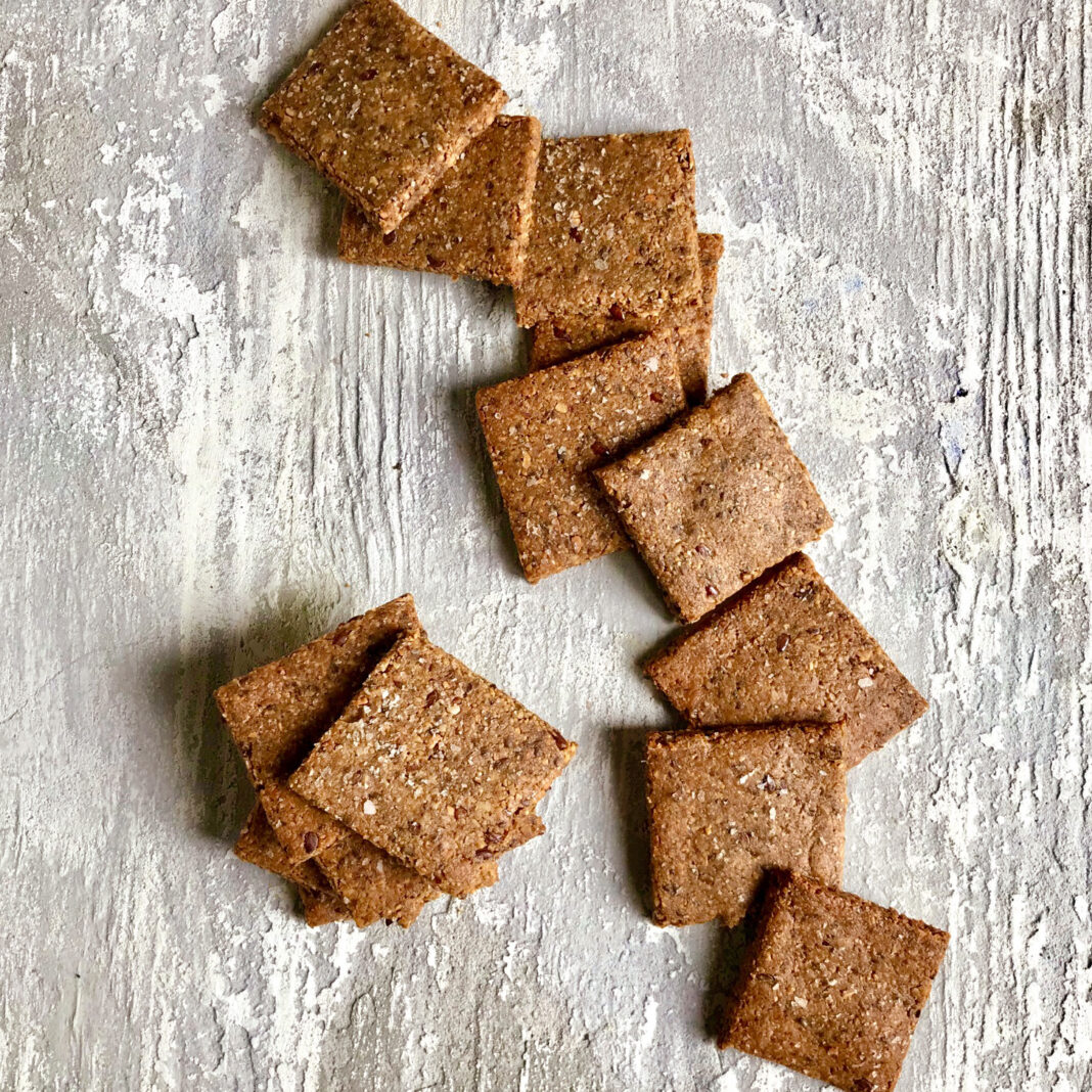 Super Nut and Seed Crackers