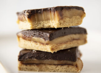 Millionaire Shortbread by Lauren Toyota, Hot for Food