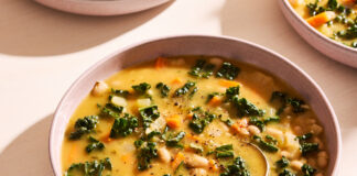 Navy Bean Tuscan Kale Soup