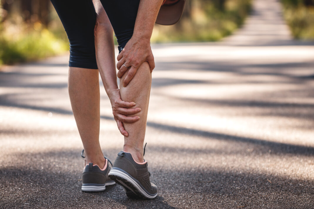 Calf muscle cramp during running Calf muscle cramp during running
