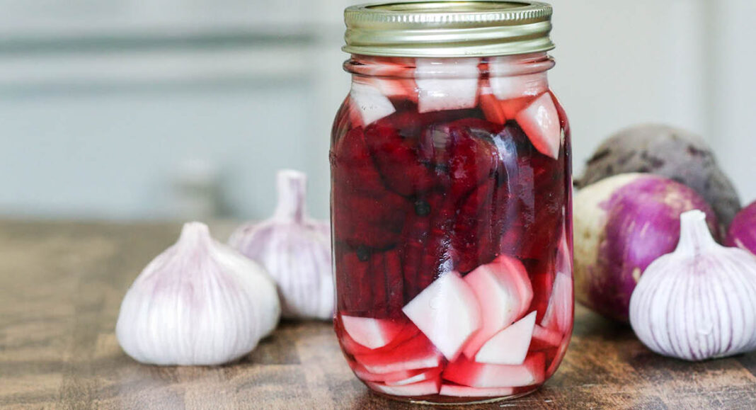 Pickled Beets and Turnips