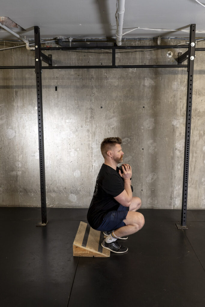 1+ ¼ Cyclist Squats