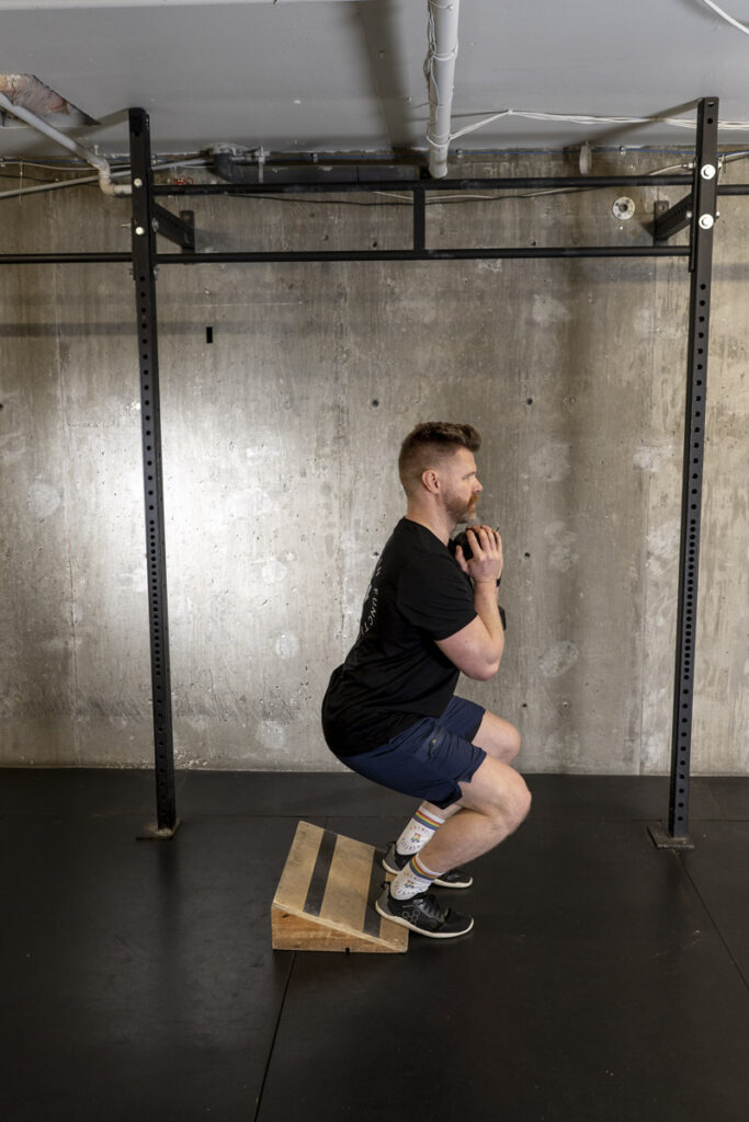 1+ ¼ Cyclist Squats