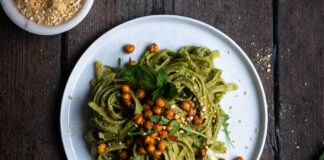 Avocado Pesto Pasta