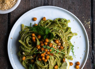 Avocado Pesto Pasta Avocado Pesto Pasta