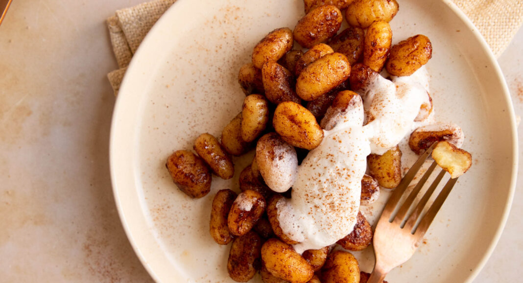 Cinnamon Sugar Dessert Gnocchi