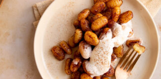 Cinnamon Sugar Dessert Gnocchi