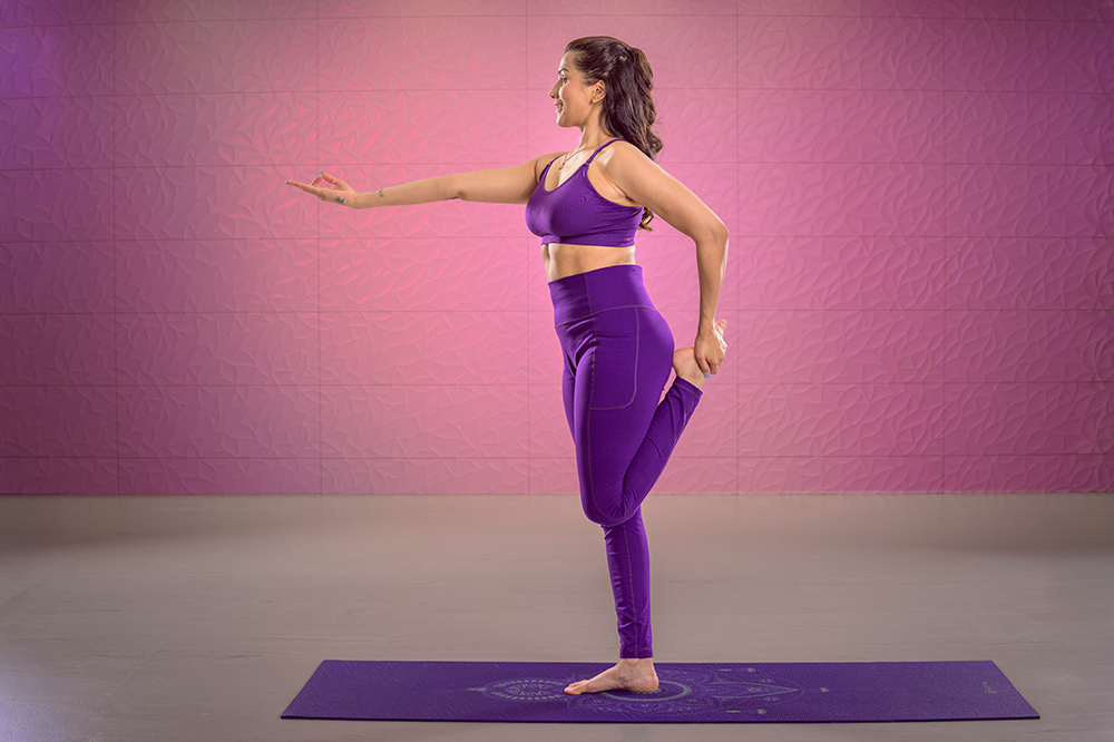 Dancer Pose (Intermediate)
