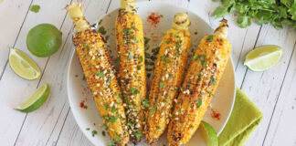 Grilled Mexican Street Corn